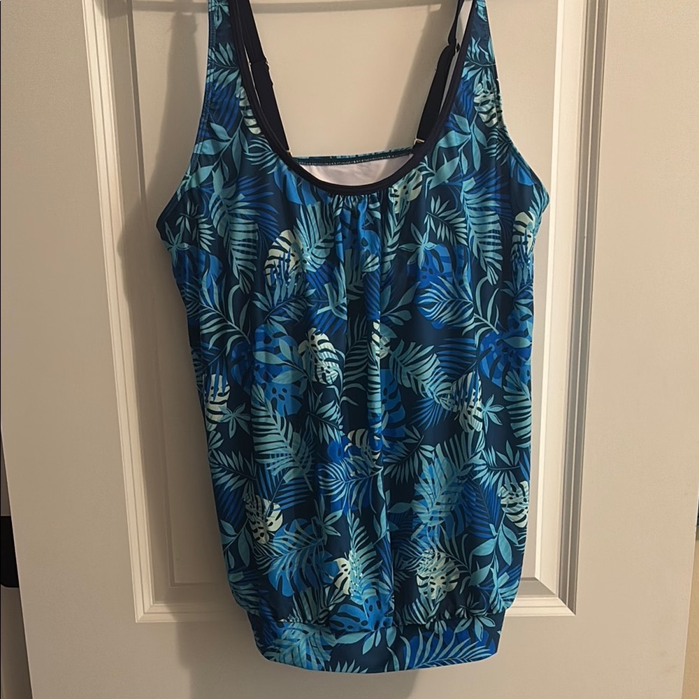 Tropical Blue Women's swimsuit